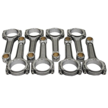 I Beam Race 6.125" 2.100" .927" Bronze Bush 5140 Connecting Rods Chevy SBC 350